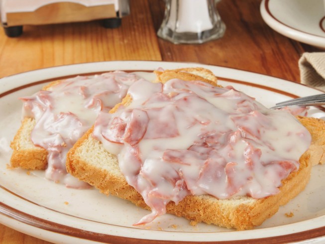 Creamed Chipped Beef On Toast History