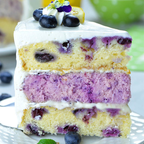 Lemon Blueberry Cheesecake Cake – Jughandle’s Fat Farm